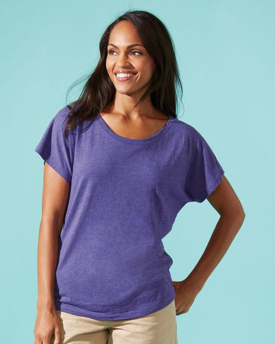 Next Level 6760 - Dolman en mélange triple