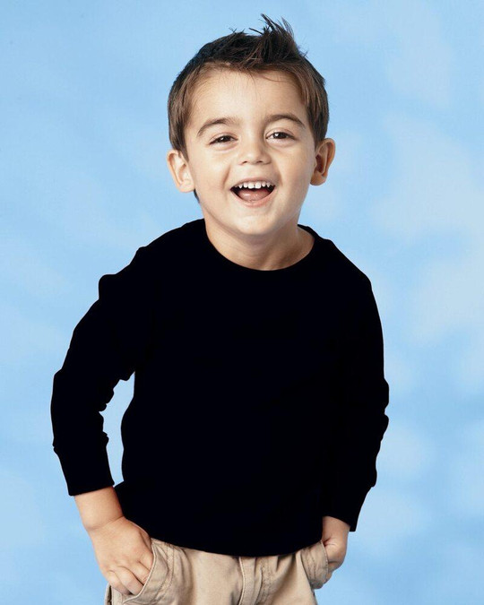 Rabbit Skins 3311 - Camiseta de Manga Larga para Niños Pequeños