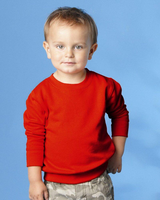 Rabbit Skins 3317 - Sweatshirt Ras du Cou pour Tout-Petit/Juvy