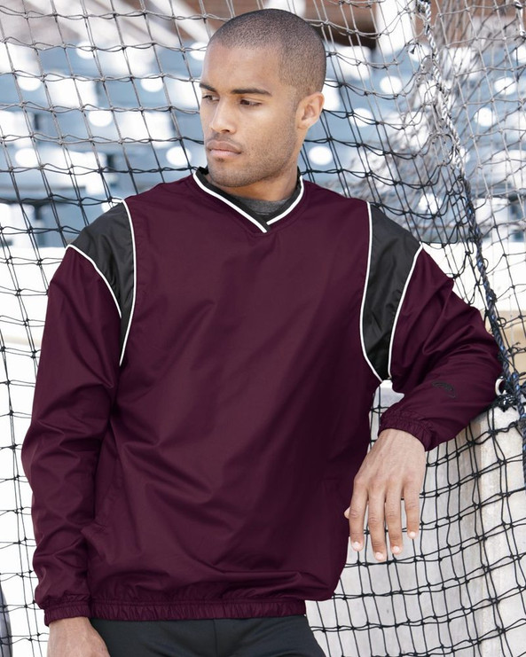 Rawlings 9700 - V-Neck Micro Poly Windshirt