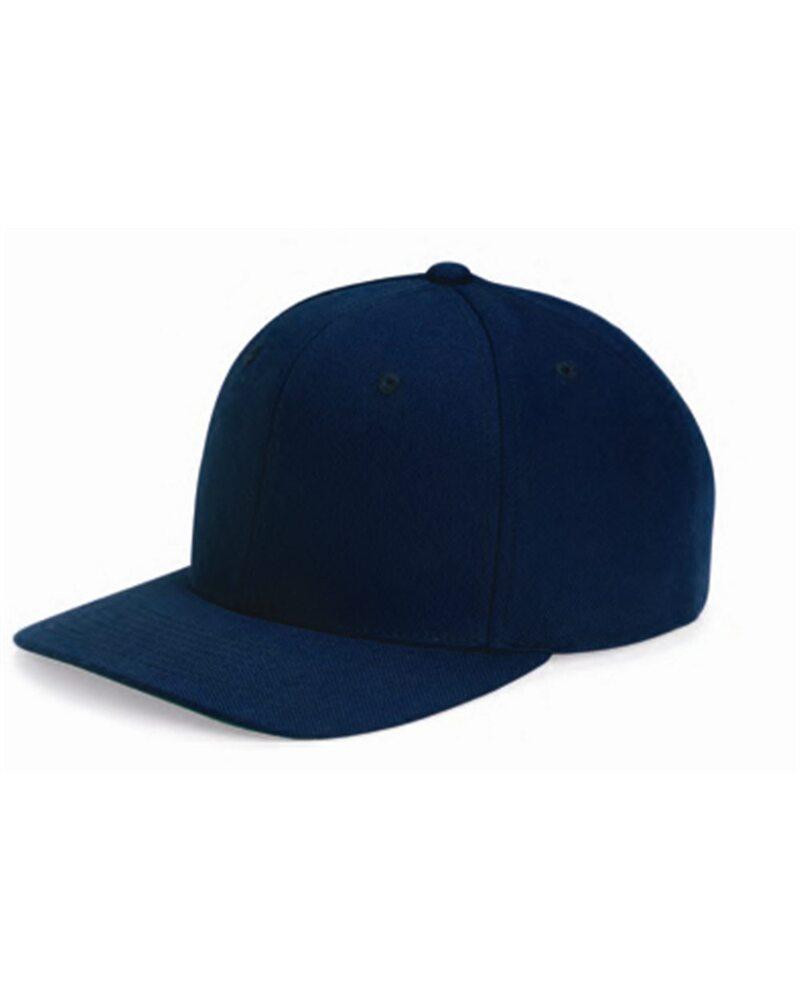 Yupoong 6089M - Gorra Snapback de Visera Plana de Mezcla de Lana