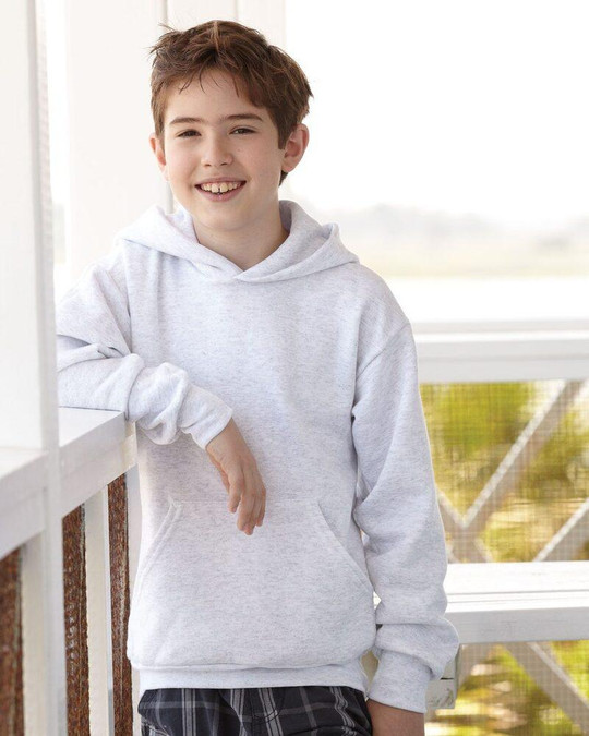 Hanes P473 - Sudadera con capucha para jóvenes EcoSmart®