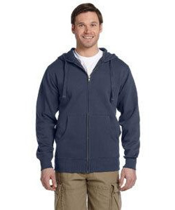 Econscious EC5650 - Men's 11.67 oz. Organic/Recycled Full-Zip Hood