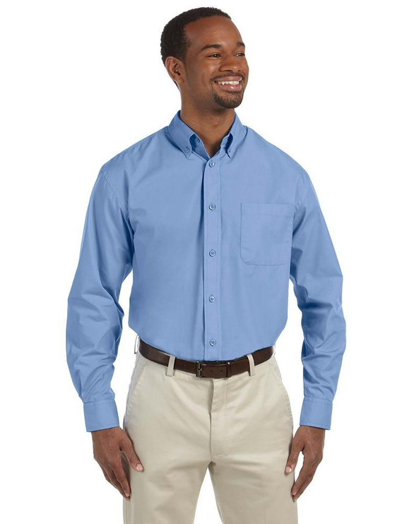 Harriton M510 - Men's 3.1 oz. Essential Poplin