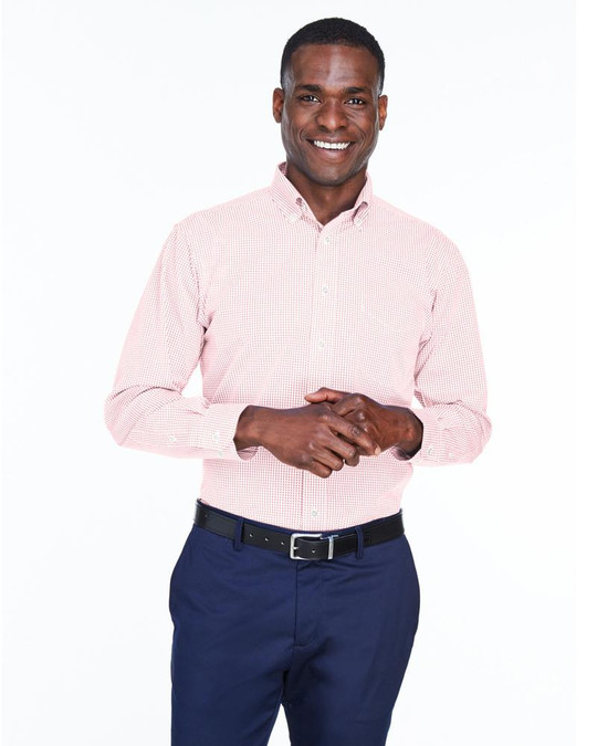 Devon & Jones D640 - Collection Crown Gingham Check