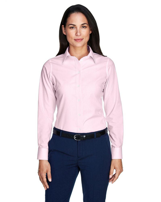 Devon & Jones D645W - Collection Ladies Crown Banker Stripe
