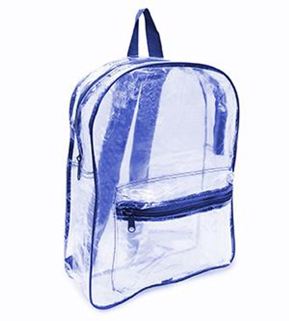 Liberty Bags 7010 - CLEAR PVC BACKPACK