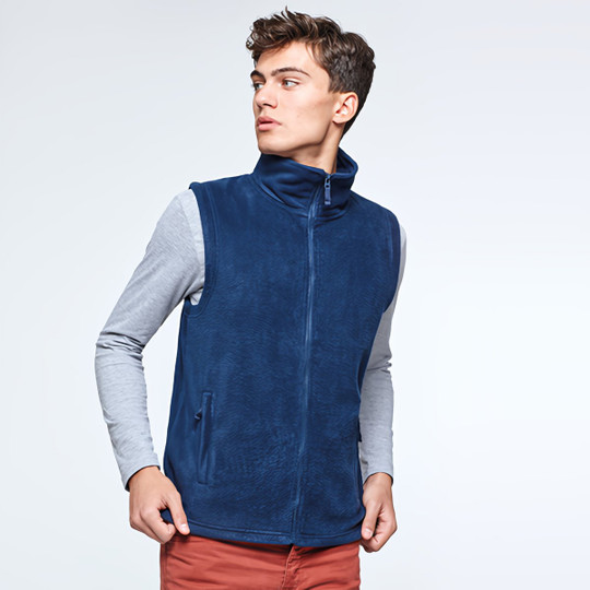 Roly RA1099 - Bellagio Fleece-Weste mit Stehkragen