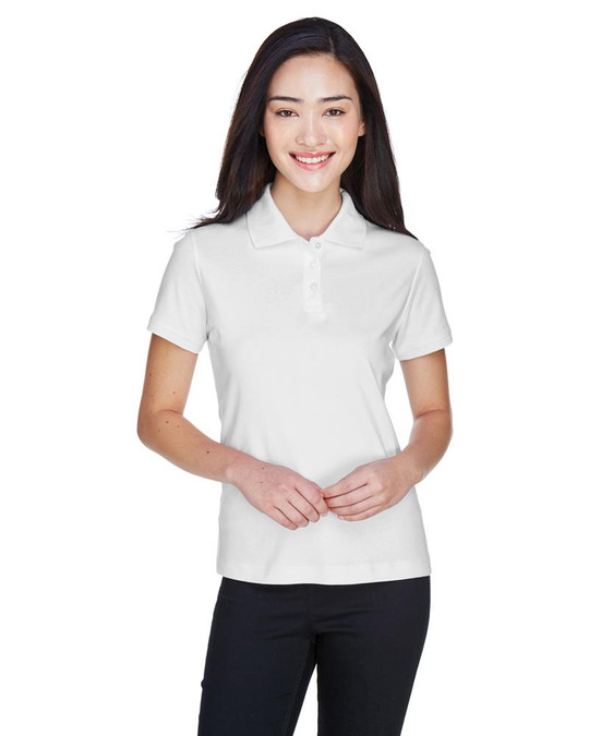Devon & Jones D140SW - Polo Interlock Perfecto de Pima Sólido para Damas