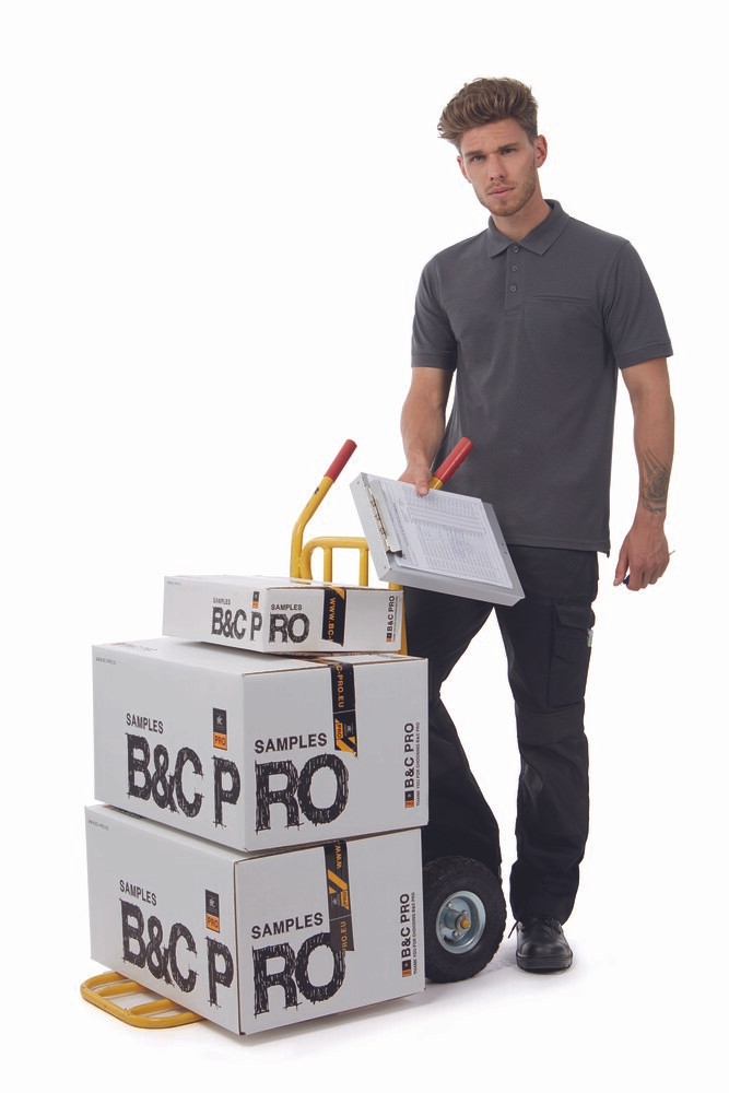 B&C Pro BC825 - Polo Manches Courtes Homme