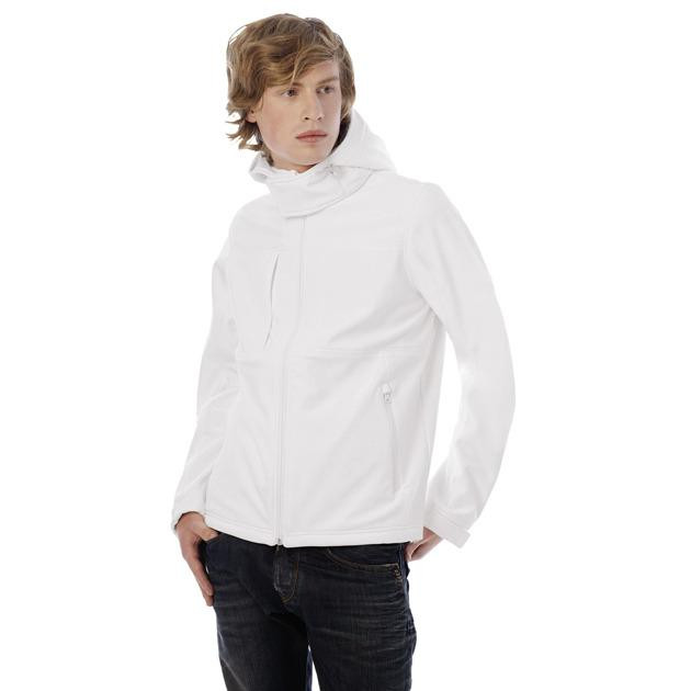 B&C BC650 - Softshell con Cappuccio Uomo