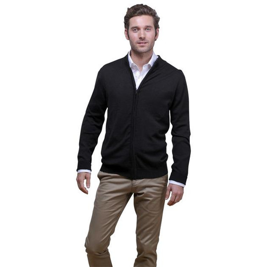Pen Duick PK453 - Zapinany sweter męski