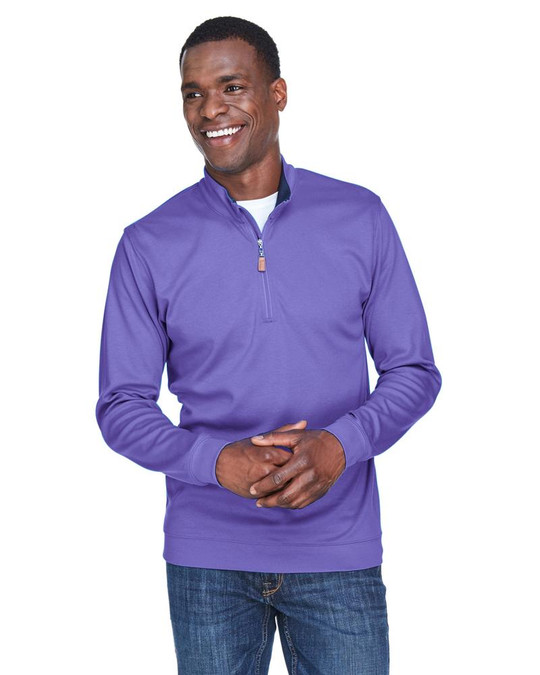 Devon & Jones DG479 - Quart de zip performant DRYTEC20 pour hommes