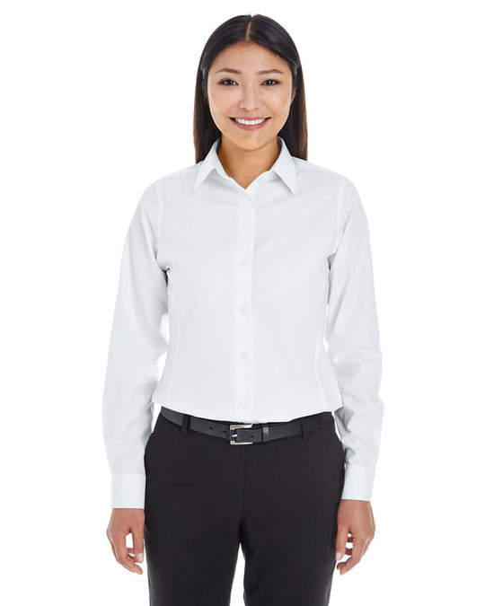 Devon & Jones DG532W - Chemisier Royal Dobby Ladies Crown Collection