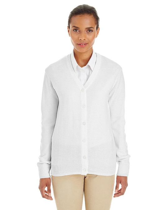 Harriton M425W - Cardigan à boutons en V pour dames Pilbloc