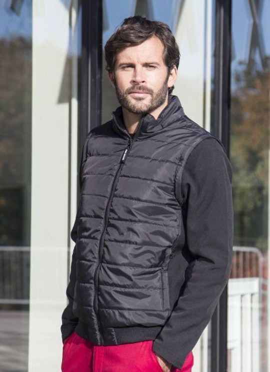 Pen Duick PK335 - Veste Homme Bodywamer Bi-Matière