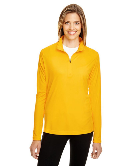 Team 365 TT31W - Quart de Zip Performance Zone pour Femmes