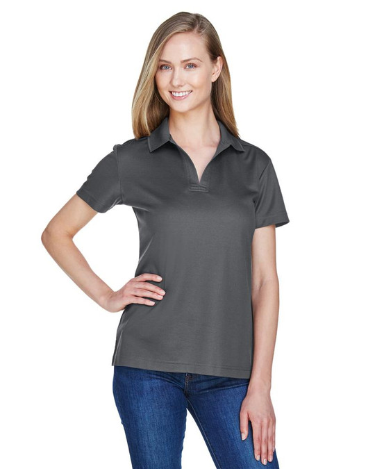 Devon & Jones DG20W - Polo Plaited Performance CrownLux pour femmes