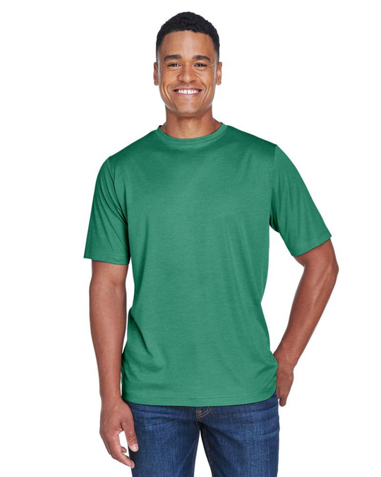 Team 365 TT11H - T-shirt de performance Sonic Heather pour hommes