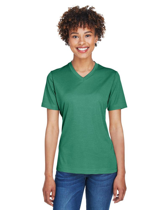 Team 365 TT11HW - T-shirt de performance pour femmes Sonic Heather
