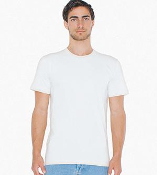 American Apparel 2001W - T-SHIRT UNISEXE EN JERSEY FIN IMPORTÉ