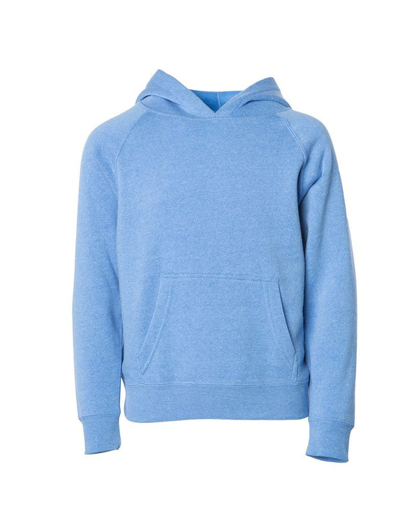 Independent Trading Co. PRM10TSB - Toddler Lightweight Raglan Hooded Pullover