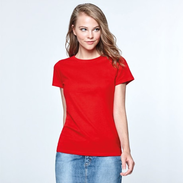 Roly CA6683 - CAPRI Damen T-Shirt kurzarm