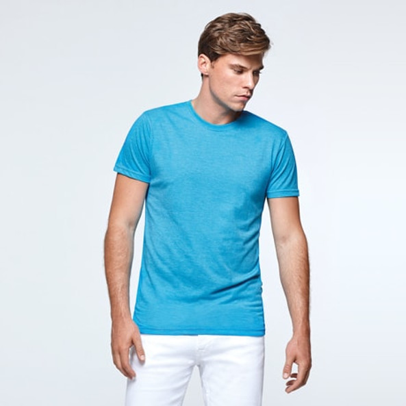 Roly CA6660 - FOX Kurzarm-Shirt 1x1-Rippe