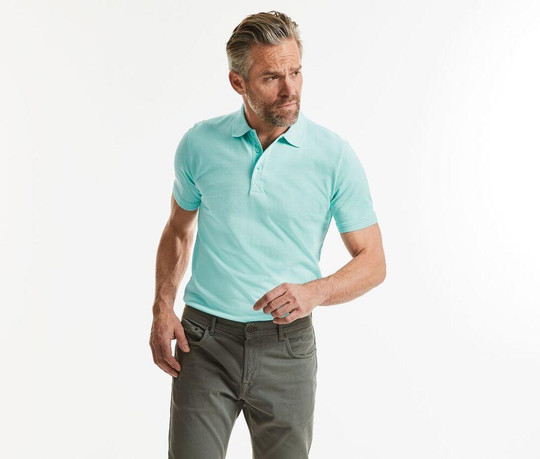 RUSSELL RU508M - Herren Poloshirt aus Bio-Baumwolle