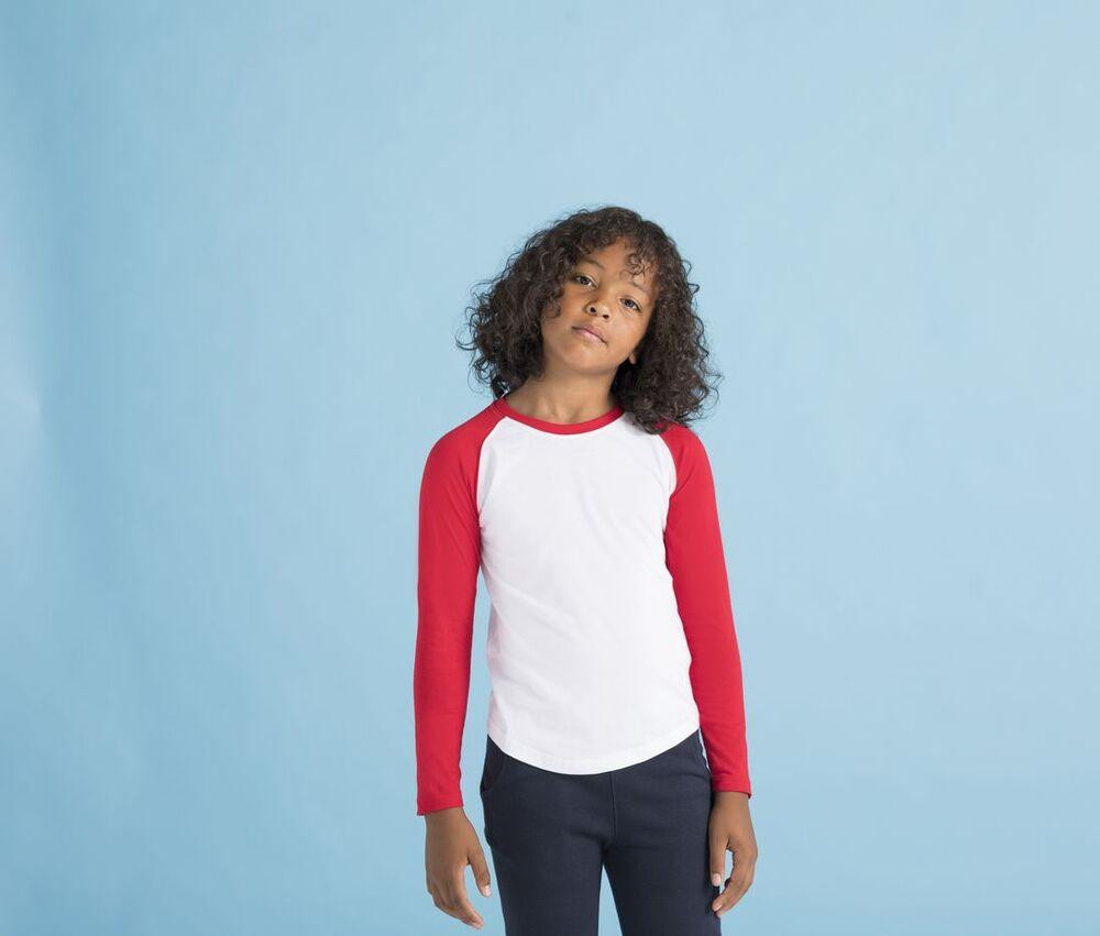 SF Mini SM271 - Kid's long-sleeved baseball t-shirt