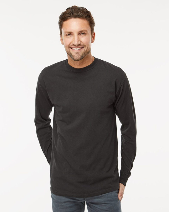 M&O 4820 - T-Shirt à Manches Longues Toucher Doux Or