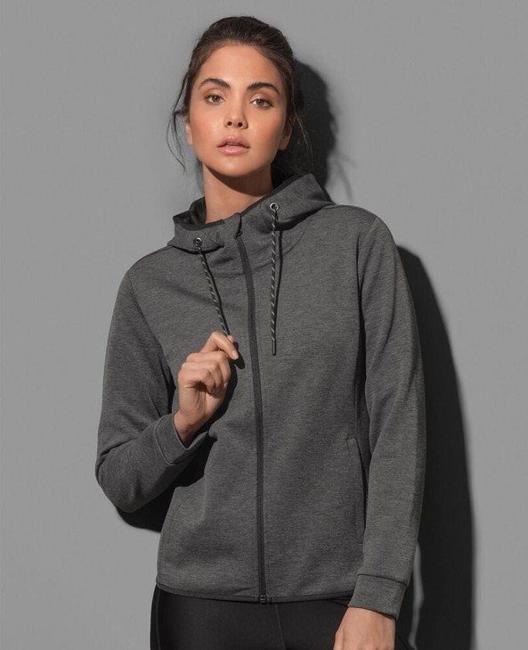Stedman ST5940 - Recycled Hooded Scuba Jacket Ladies