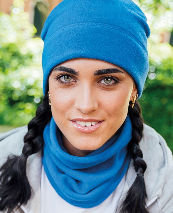 Atlantis ACBIRB - Birk Recycled Polyester Fleece Beanie With Turn Up