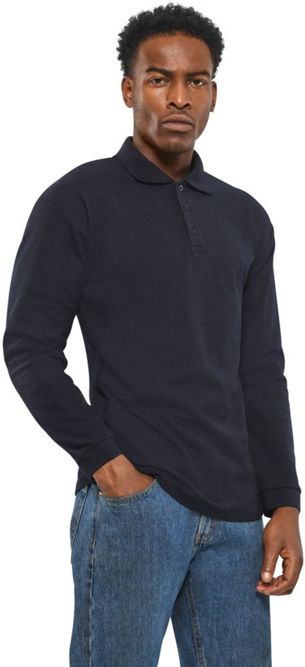Casual Classics C1007 - Long Sleeve Polo 190gm