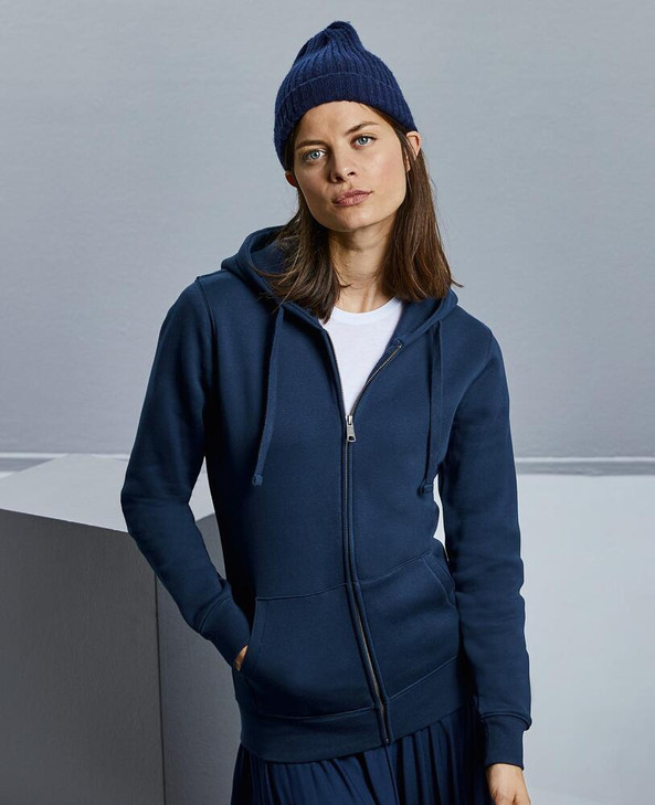 Russell R266F - Authentic Zip Hood Ladies