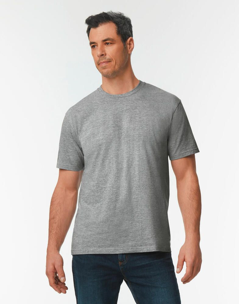 Gildan 65000 - Camiseta Softstyle peso medio hombre