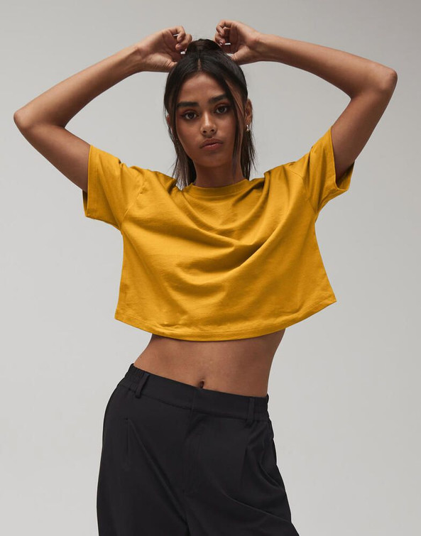 Bella+Canvas 6482 - Camiseta corta de punto Mujer