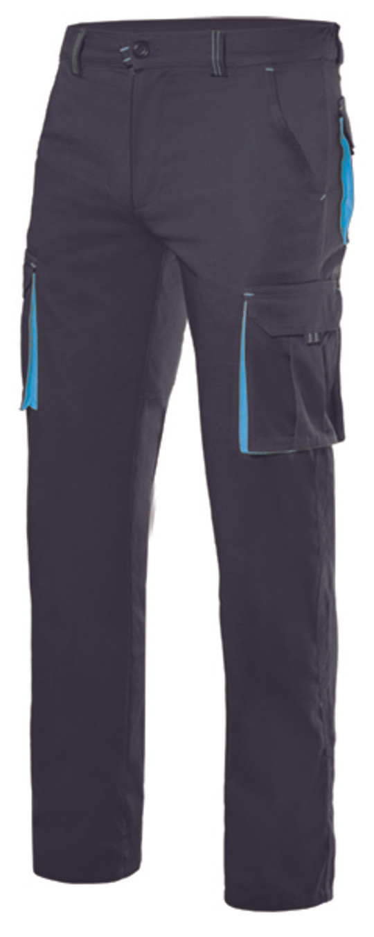 Velilla 103024S - TWO-TONE STRETCH TROUSERS