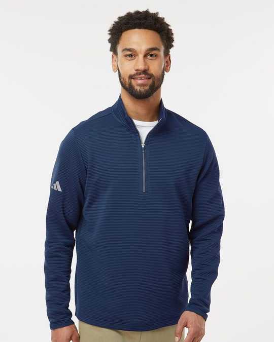 Adidas A588 - Pullover à fermeture éclair quart de tour Spacer