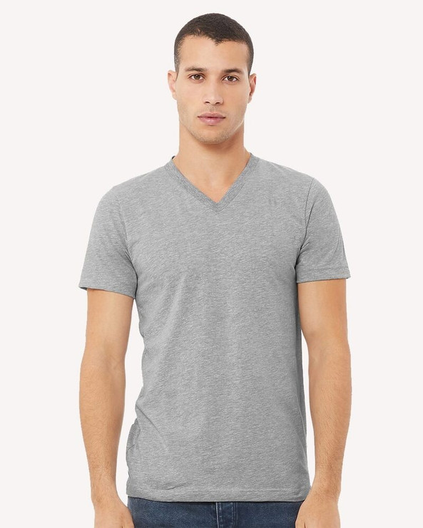 Bella+Canvas 3005CVC - Heather CVC V-Neck Tee