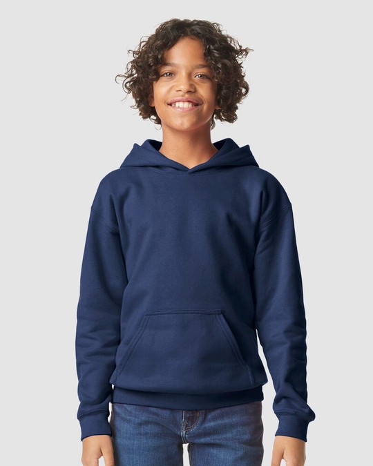 Gildan SF500B - Sudadera con Capucha de Peso Medio Softstyle® para Jóvenes