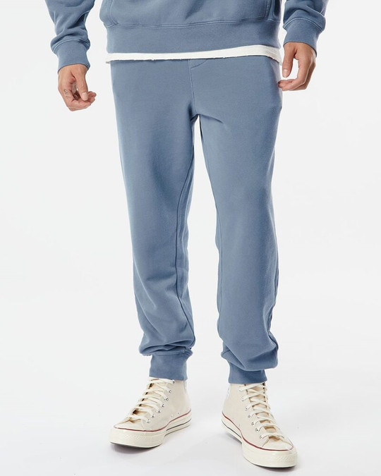 Independent Trading Co. PRM50PTPD - Pantalones de felpa teñidos con pigmento