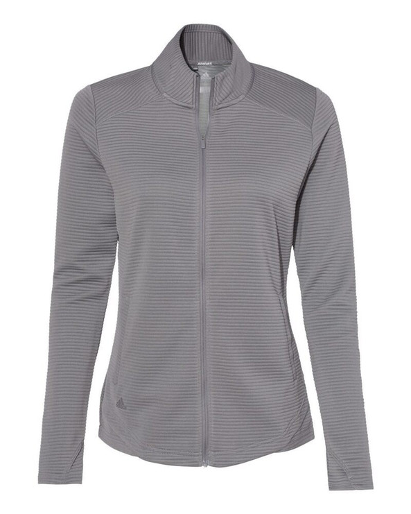 Adidas A416 - Women's Textured Full-Zip Jacket