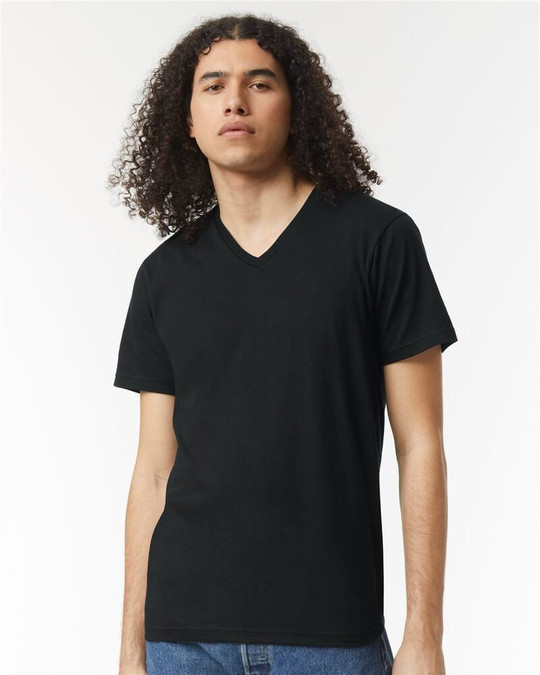 American Apparel 2006CVC - Camiseta de Cuello en V CVC