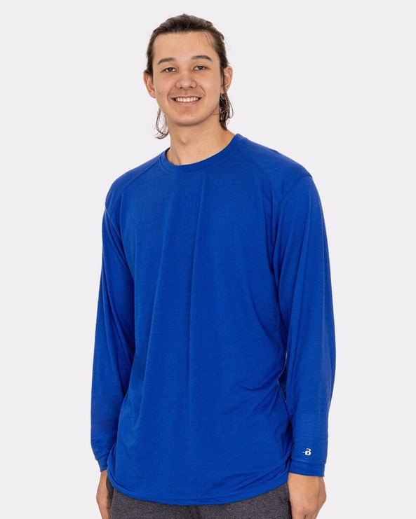 Badger 4944 - Triblend Performance Long Sleeve T-Shirt