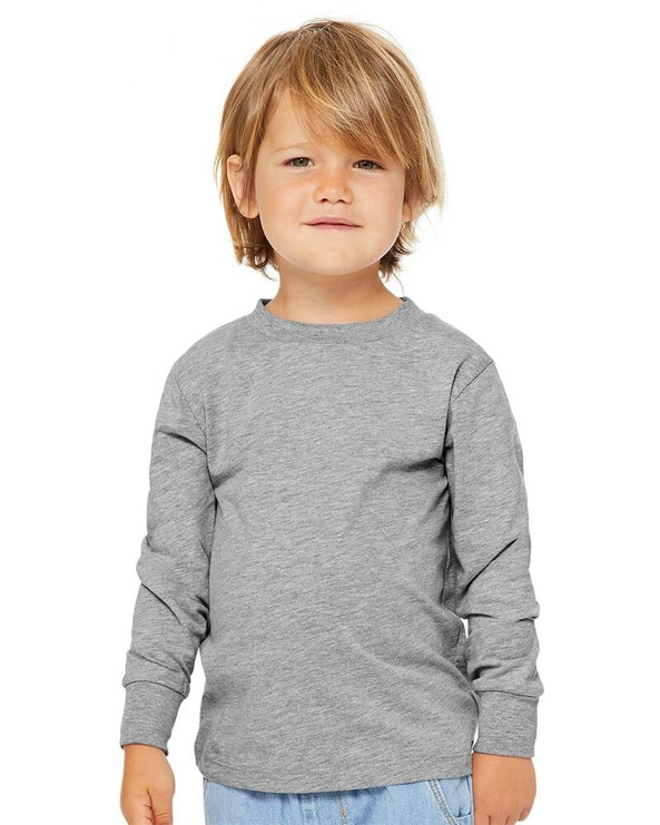 Bella+Canvas 3501T - Toddler Jersey Long Sleeve Tee