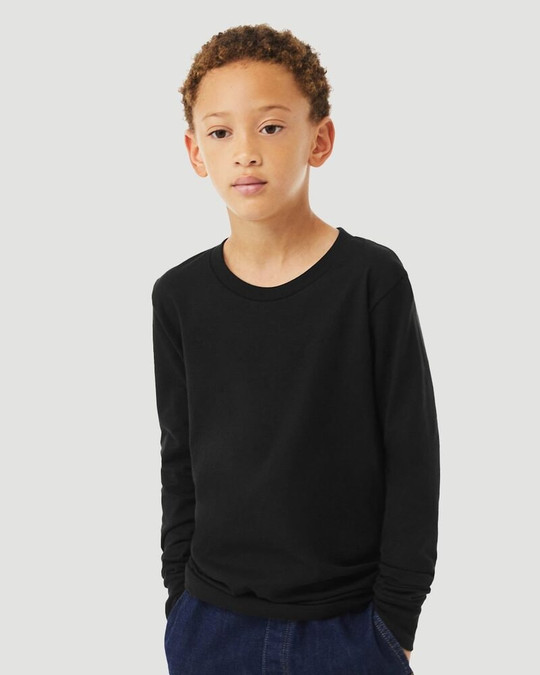 Bella+Canvas 3513Y - Camiseta de Manga Larga Triblend para Jóvenes