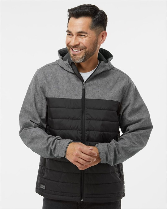 Dri Duck 5324 - Chaqueta Acolchada Soft Shell Pinnacle