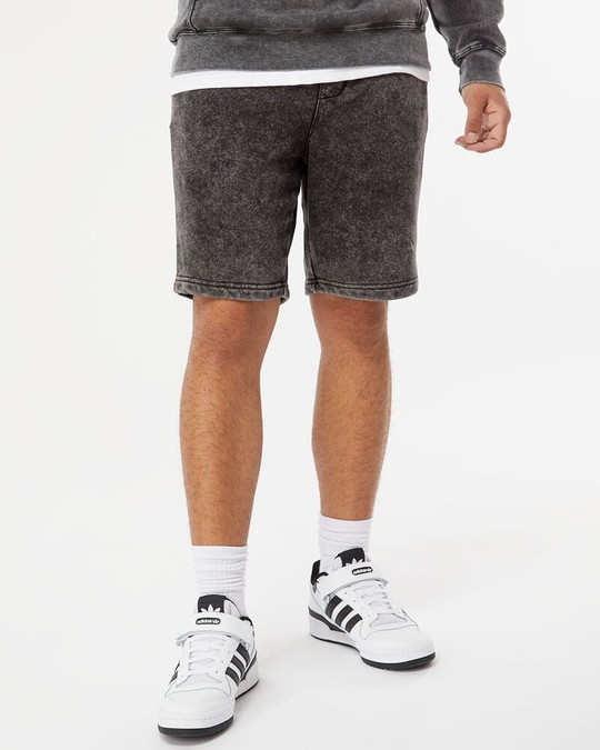 Independent Trading Co. PRM50STMW - Pantalones cortos de felpa Mineral Wash