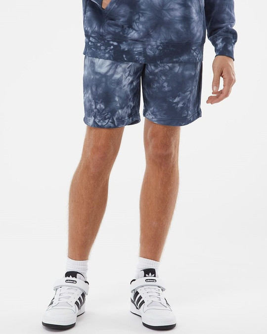 Independent Trading Co. PRM50STTD - Pantalones Cortos de Lana Teñidos con Nudos